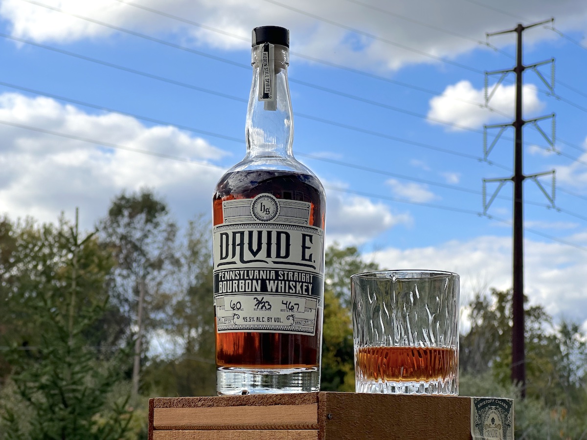 David E Pennsylvania Straight Bourbon Whiskey