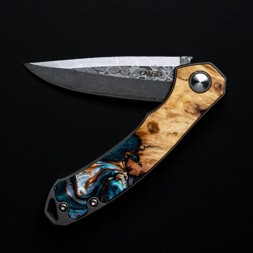 Carved EDC Pocket Knives