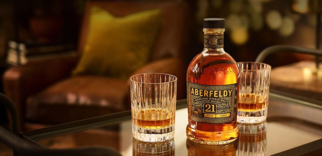 Aberfeldy Malbec Cask Finish, Aged 21 Years