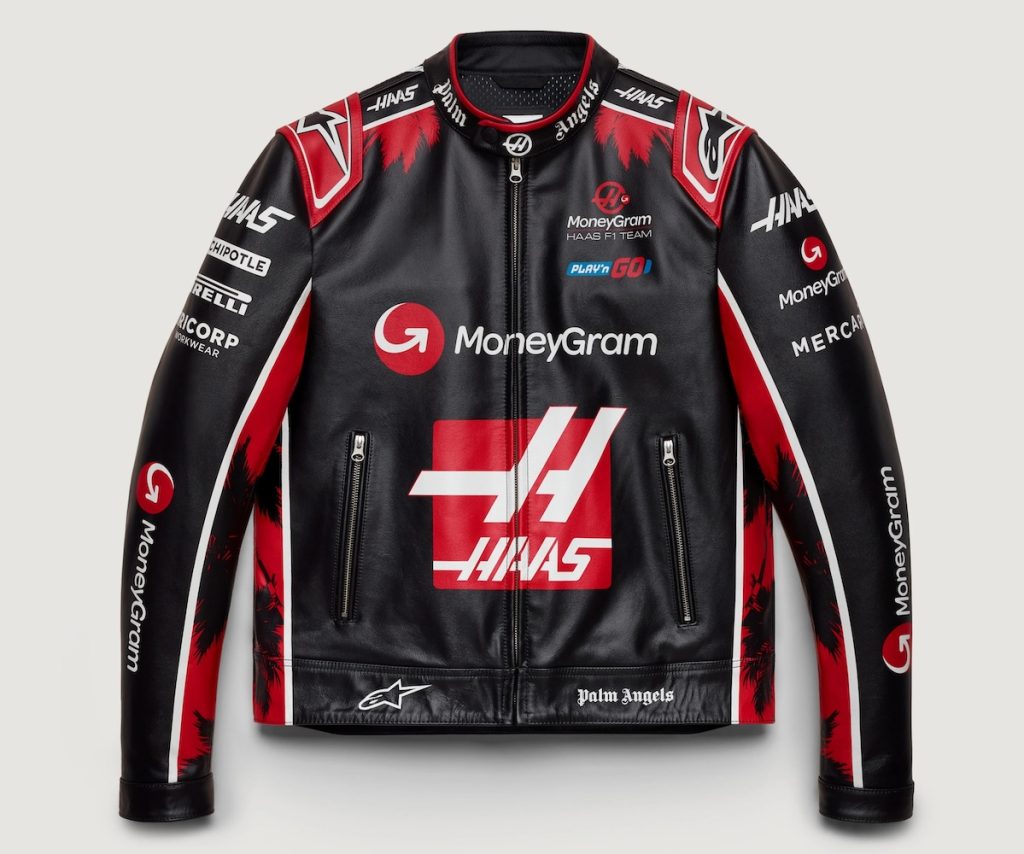 Palm Angels + Alpinestars x MoneyGram Haas F1 Team Jacket