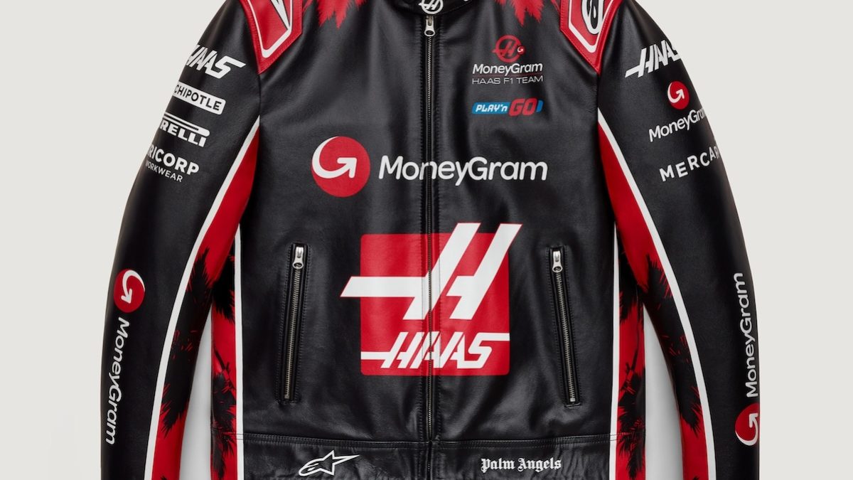 Palm Angels + Alpinestars x MoneyGram Haas F1 Team Jacket