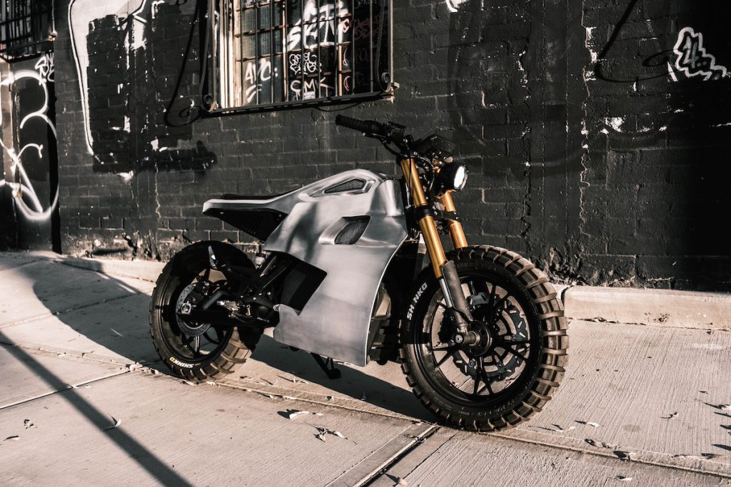 Sosa Custom Ryvid Anthem Electric Motorcycle