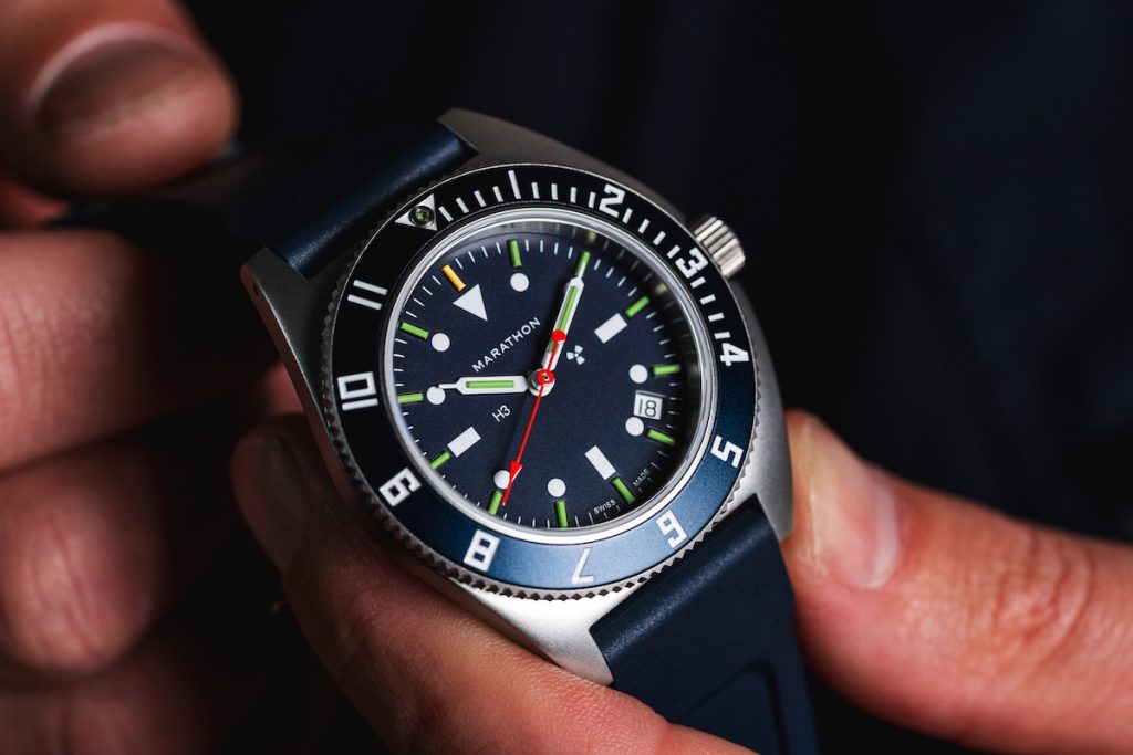 Blue Yonder Timepiece from Marathon Watch