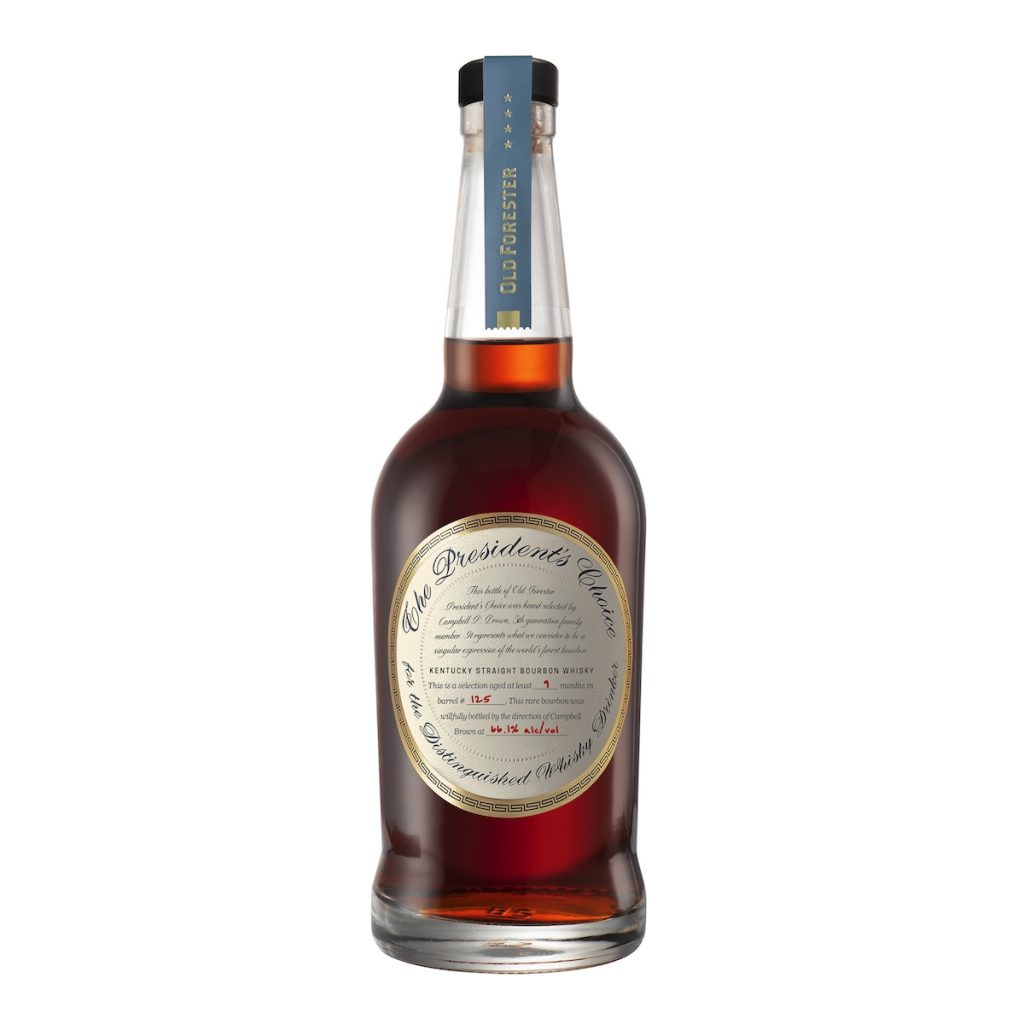 Old Forester President's Choice Single Barrel Whiskeys