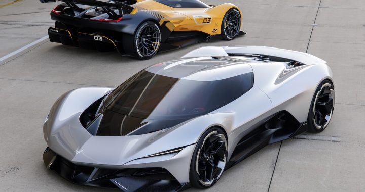 The Corvette CX and CX.R Vision Gran Turismo Concept Cars