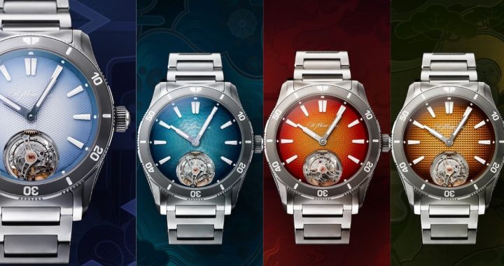 Elements of Time Watch Collection by H. Moser & Cie x Azuki