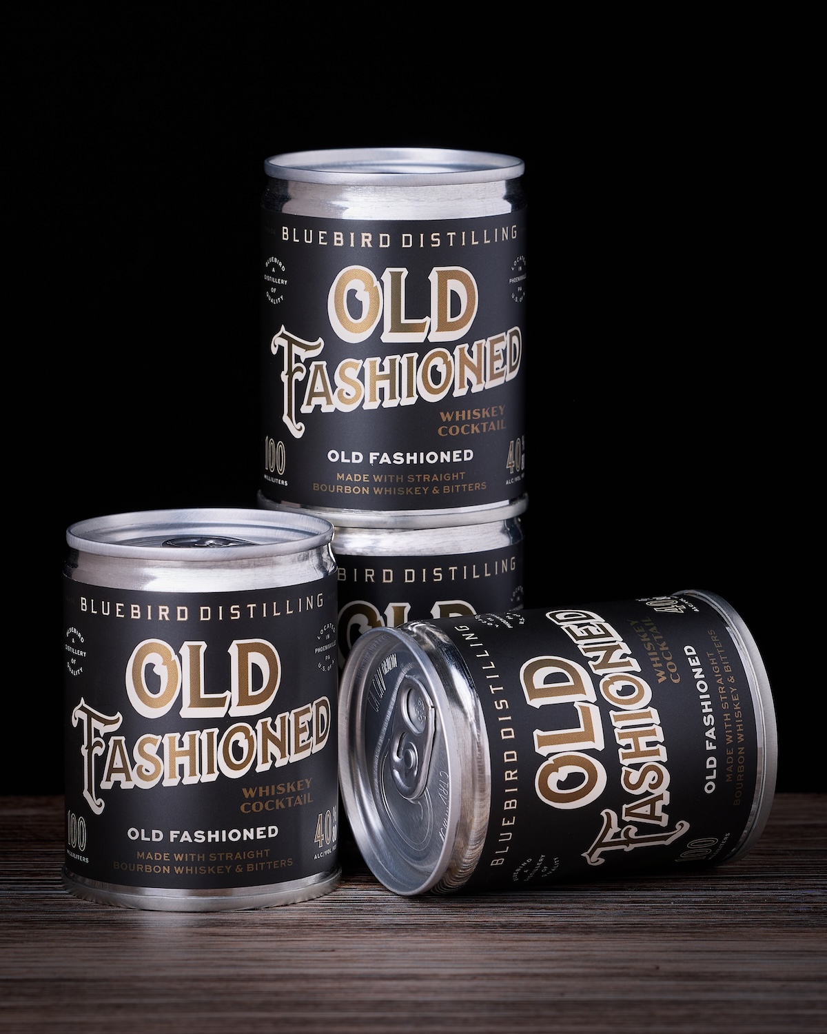 Bluebird Old Fashioned Canned Cocktails