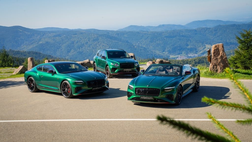 Bentley Stuttgart Black Forest Collection