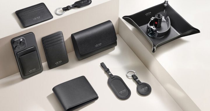 Leica Small Leather Goods Collection: Black-Leather Icons