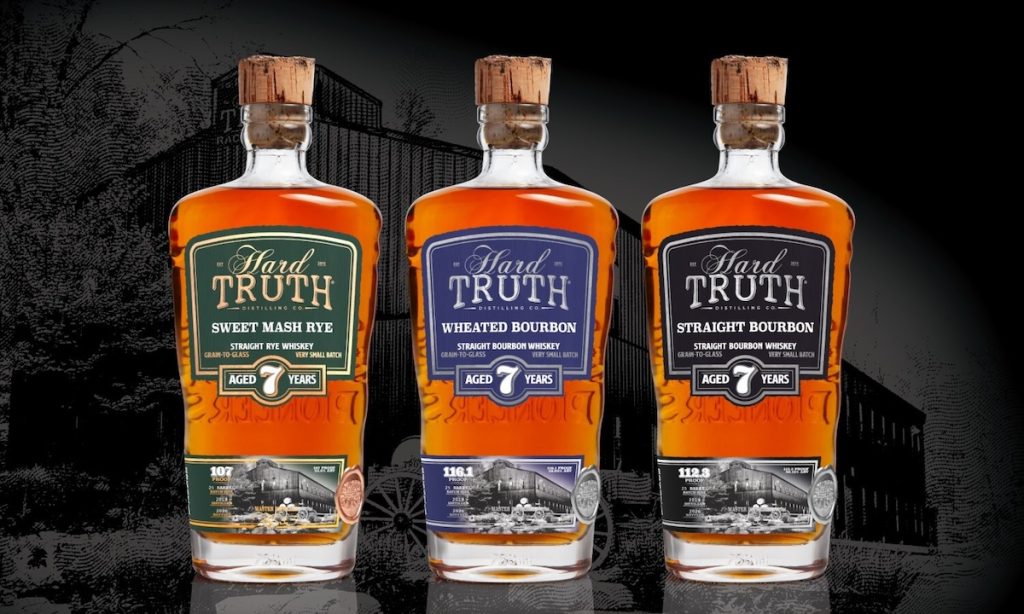 Hard Truth Distilling 7 Year Whiskeys