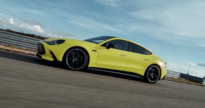 The New Mercedes-AMG GT 4-Door Coupé: 860 kW and Three Axial Flux Motors