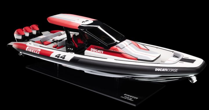 Ducati’s Centenary Reaches the Water With the PIRELLI 44 Ducati Edition