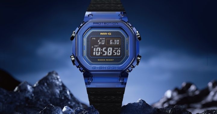 The G-SHOCK MRG-D5000 Builds a Blue Sapphire Case Without Screws, and Only Six Come to the U.S.
